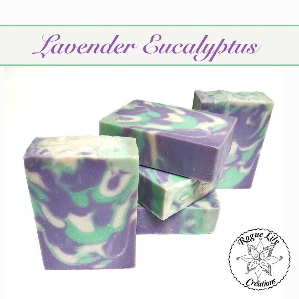 Artisan Clay Soap: Lavender Eucalyptus